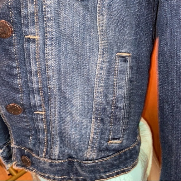 Aeropostale Denim Jacket With Internal And External Pockets. Stylish Attitude. - Picture 8 of 8